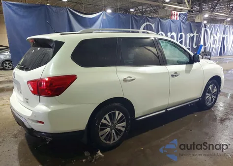 2017 Nissan Pathfinder S z USA, uszkodzony, nr VIN 5N1DR2MM4HC619366